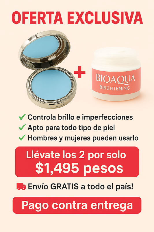 Polvo Antibrillo Mas Crema Gratis
